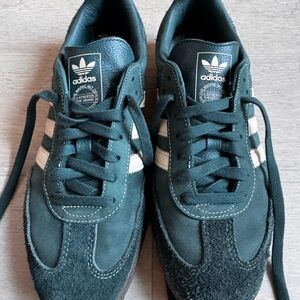 Adidas Unisex Green Sambas
